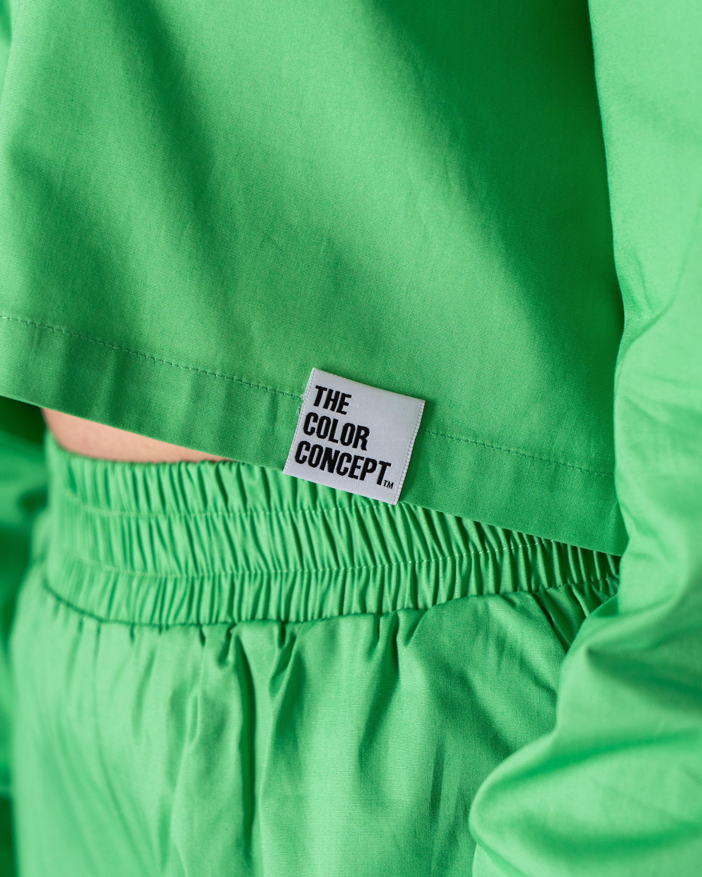 The Green Cropped Shirt