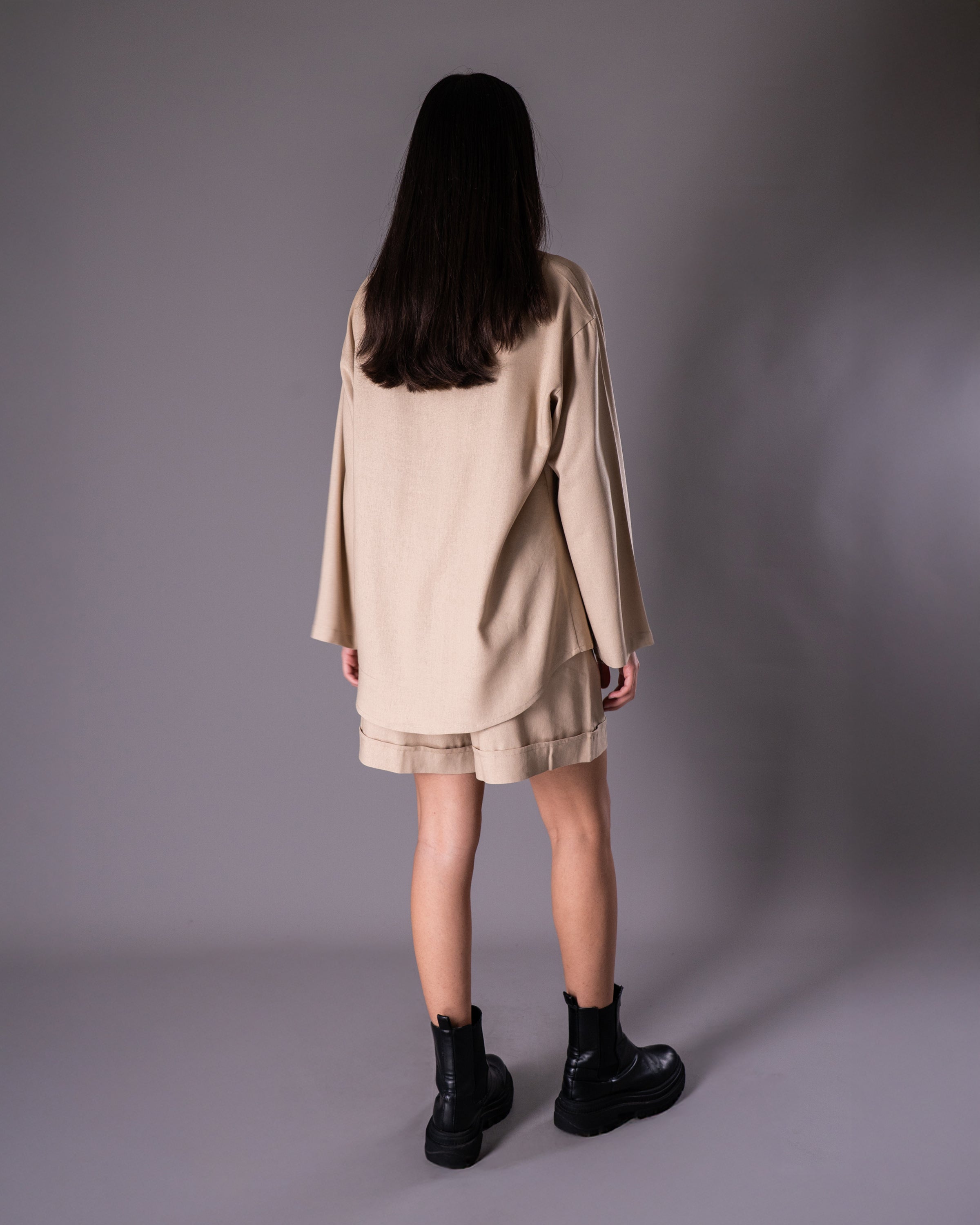 The Beige Overshirt