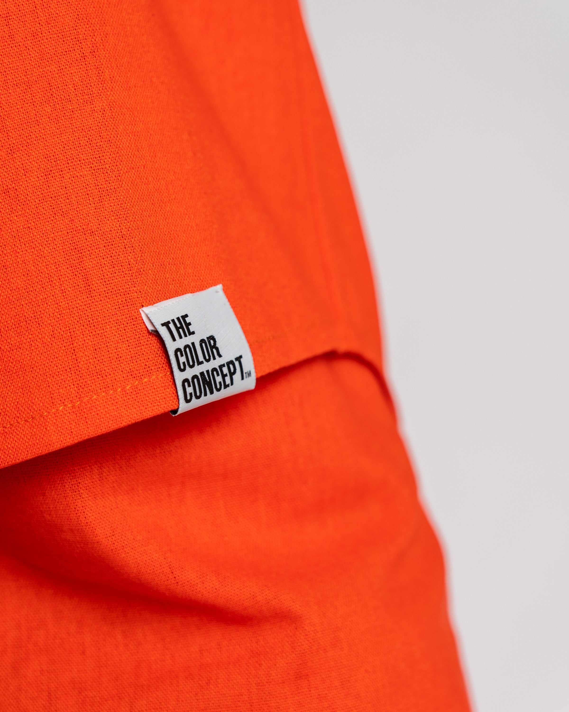 The Orange Overshirt