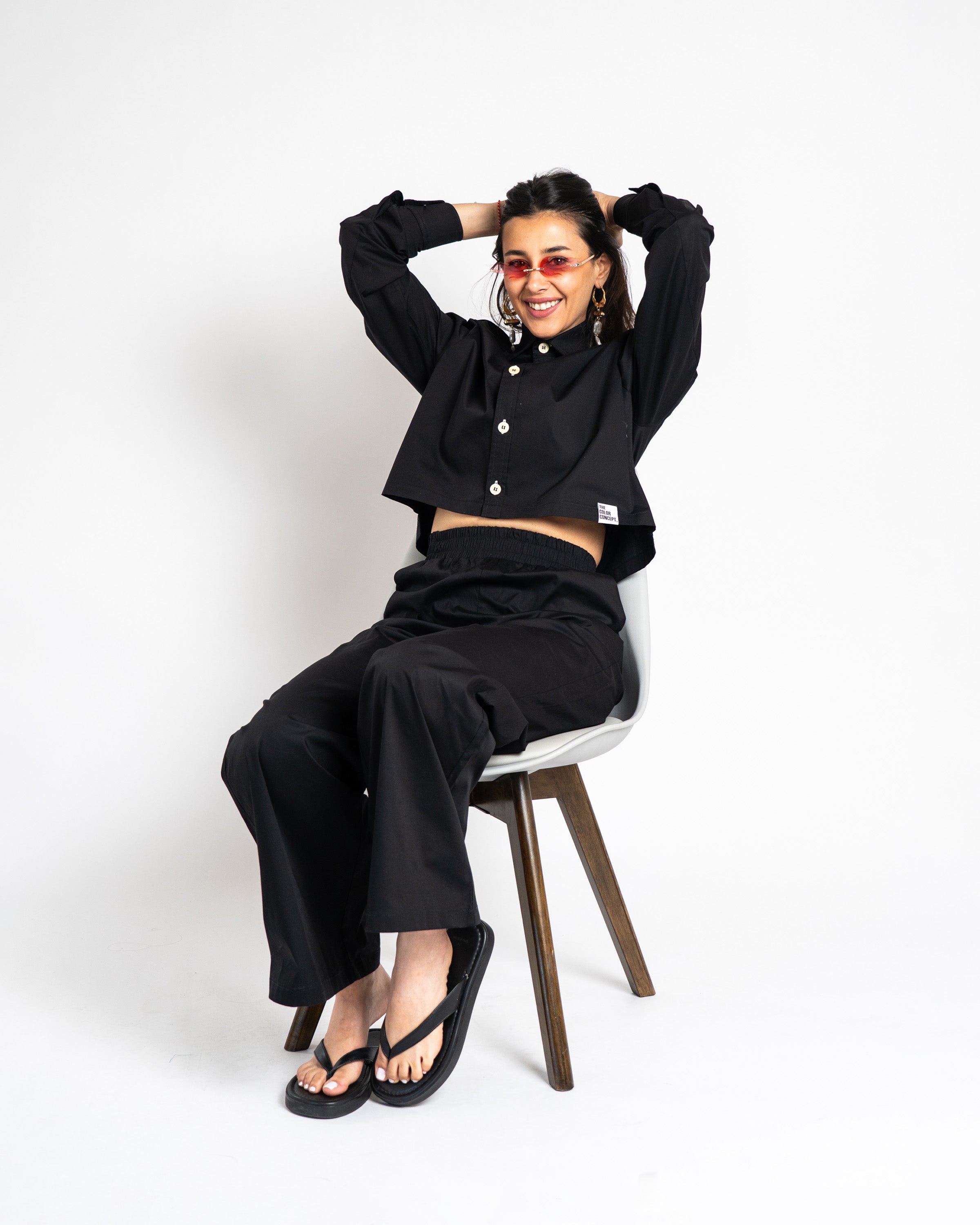 The Black Flowy Pants