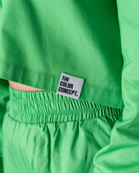 The Green Cropped Shirt