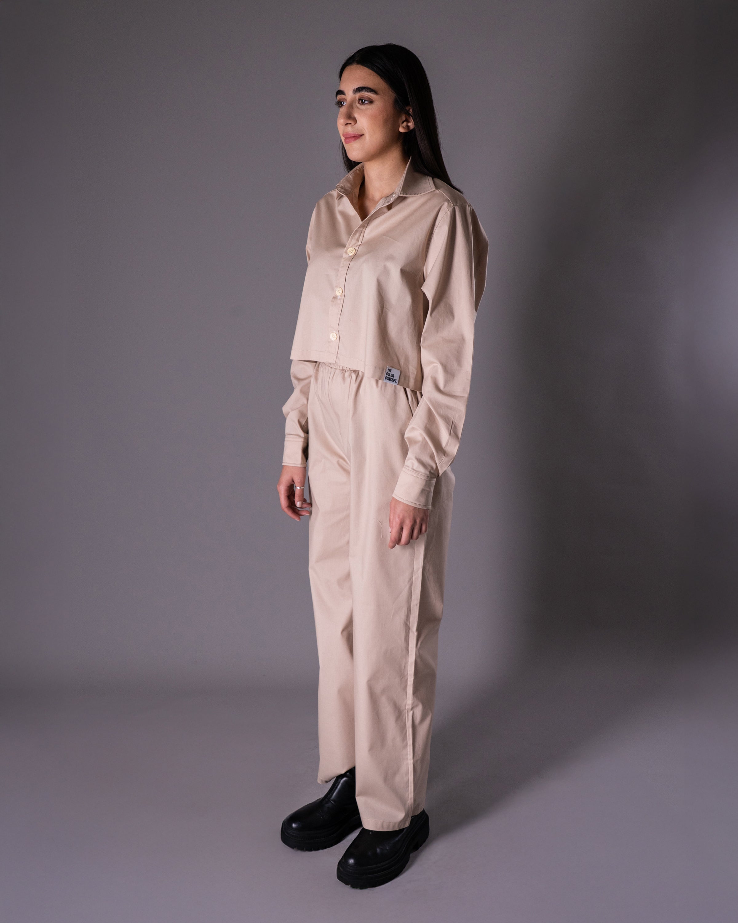 Beige / S