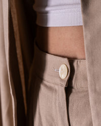 The Beige Tailored Shorts