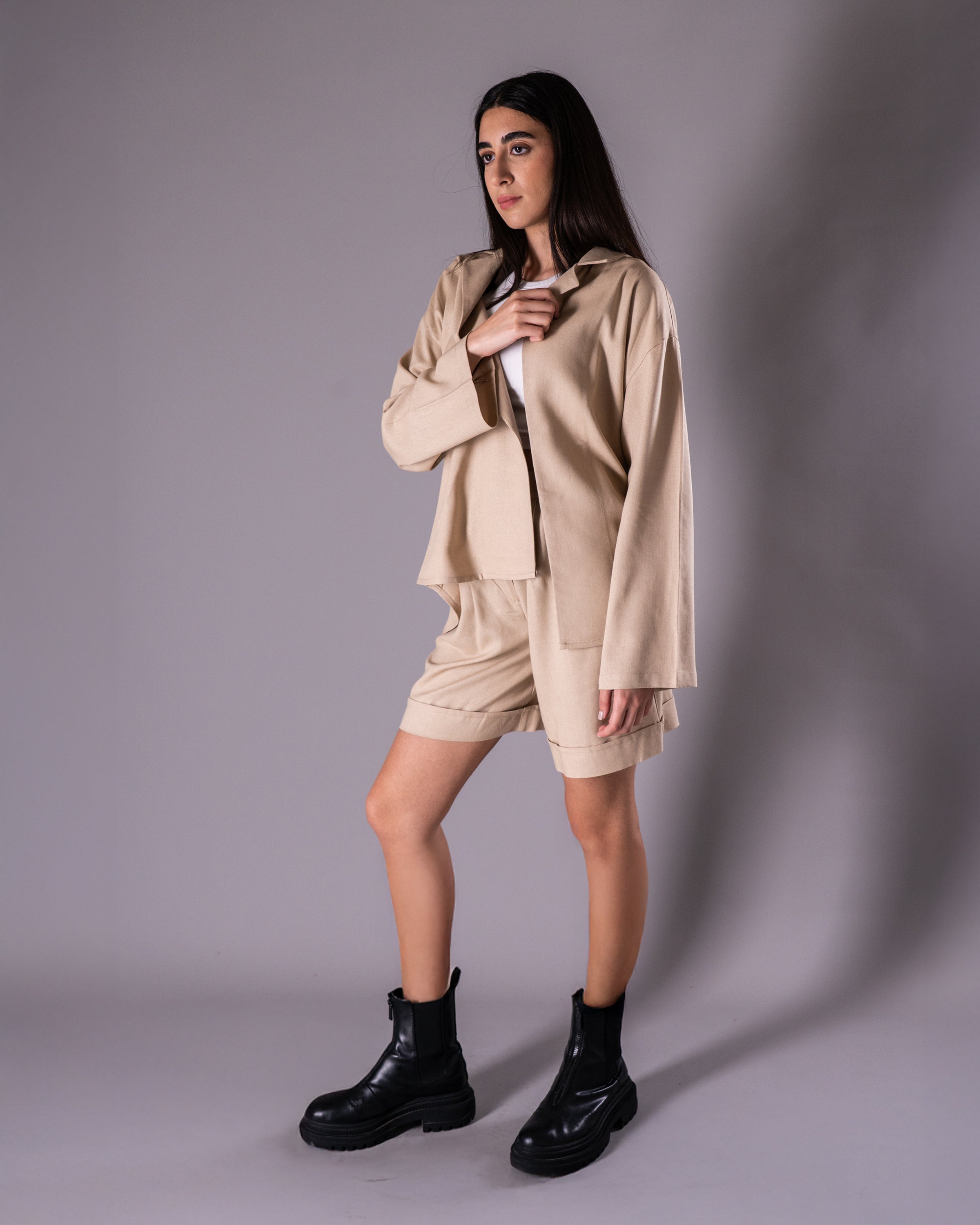 Beige / S