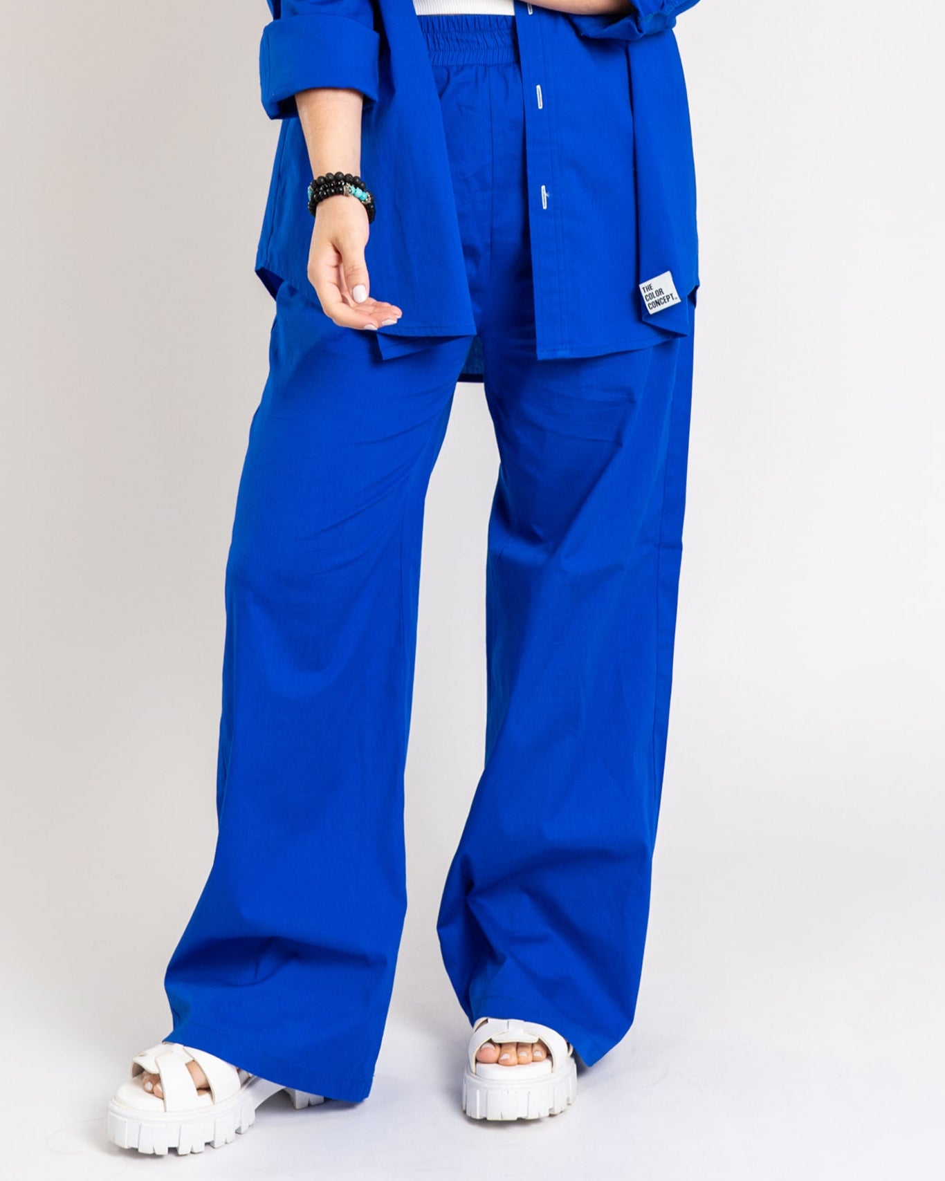 The Navy Flowy Pants