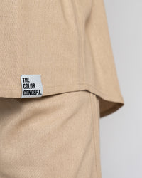 The Beige Overshirt