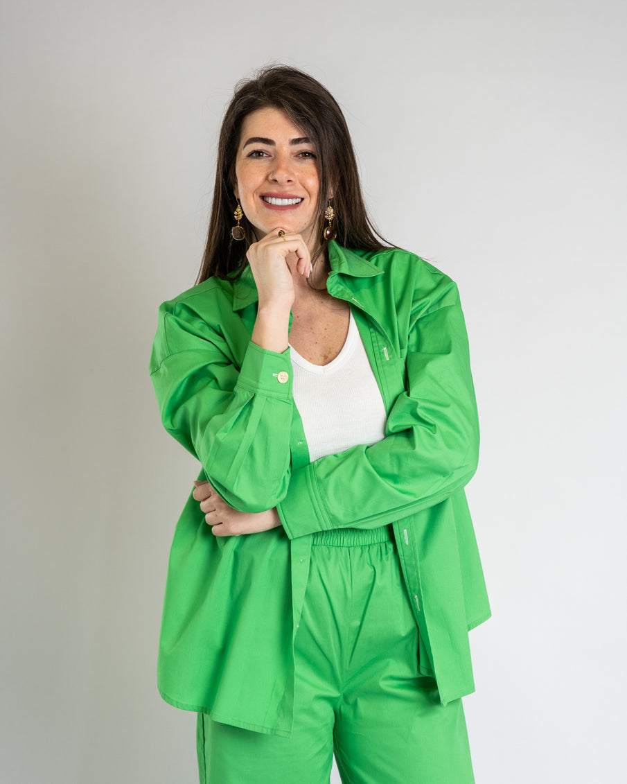 The Green Over Sized Shirt