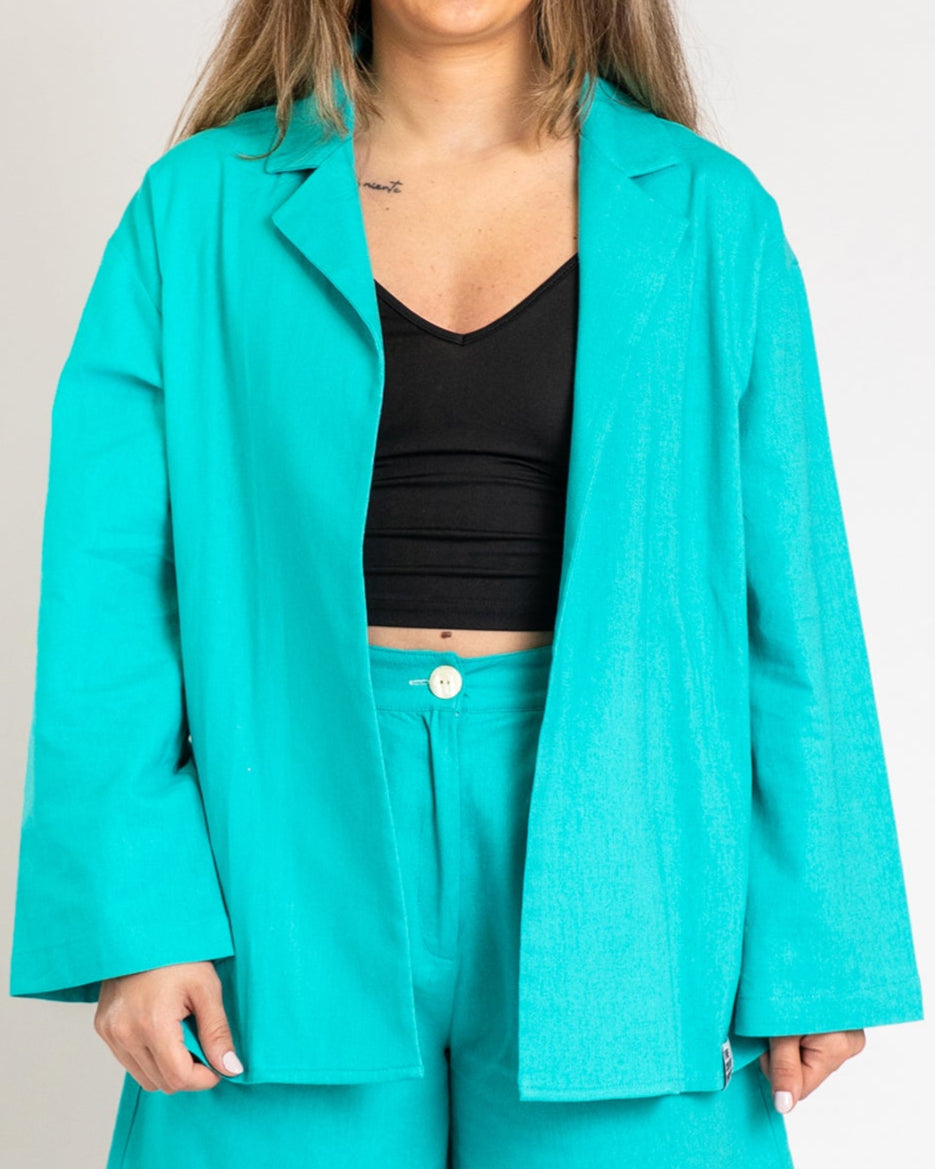 The Turquoise Overshirt