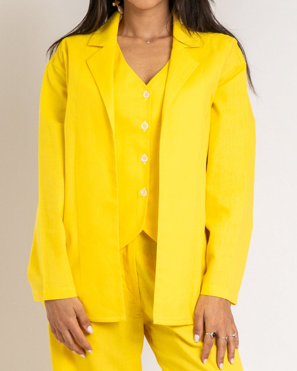 The Yellow Overshirt
