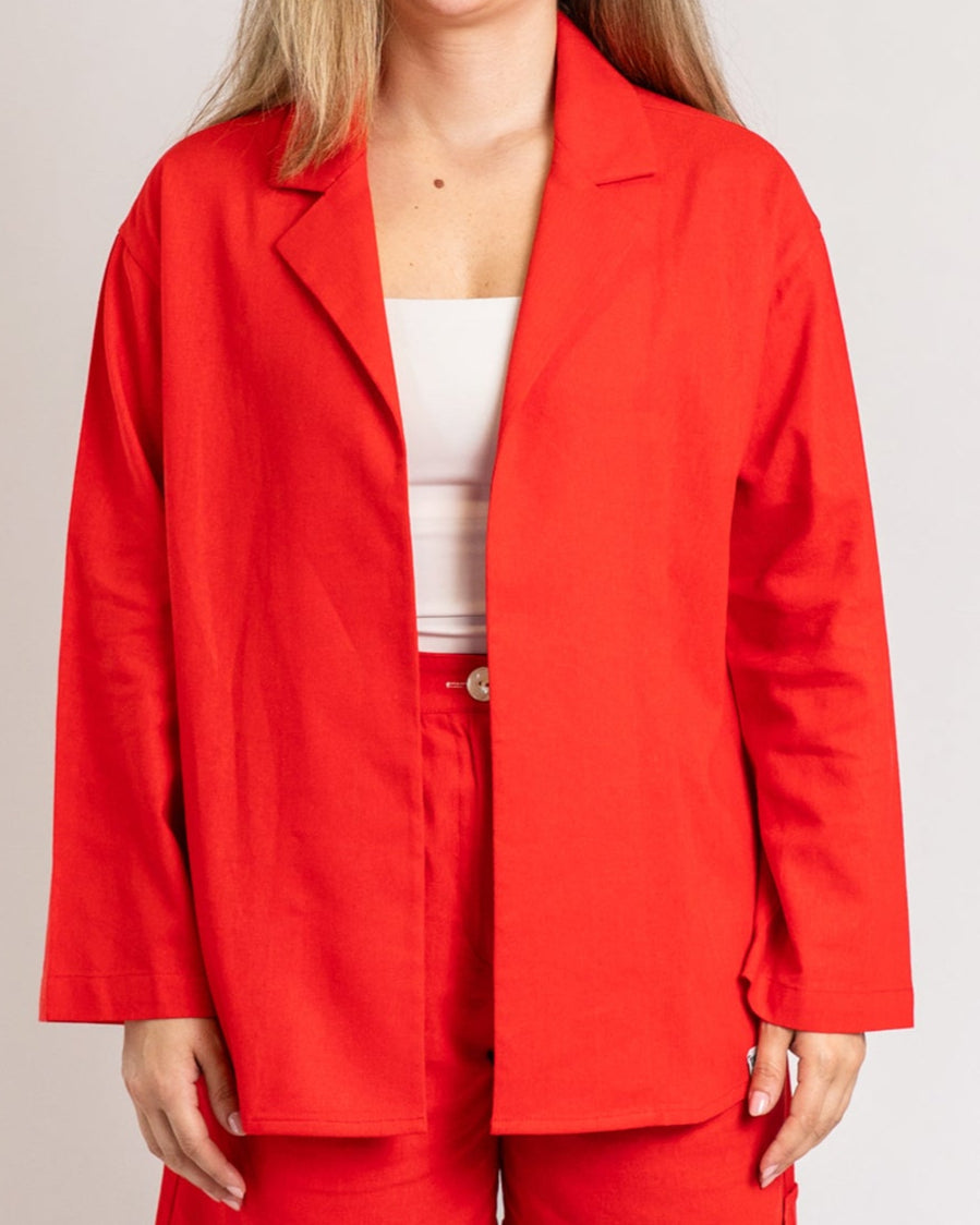 The Red Overshirt