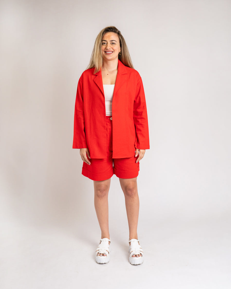 The Red Overshirt