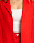 The Red Overshirt