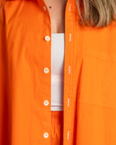 The Orange Over Sized Shirt