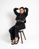 The Black Flowy Pants