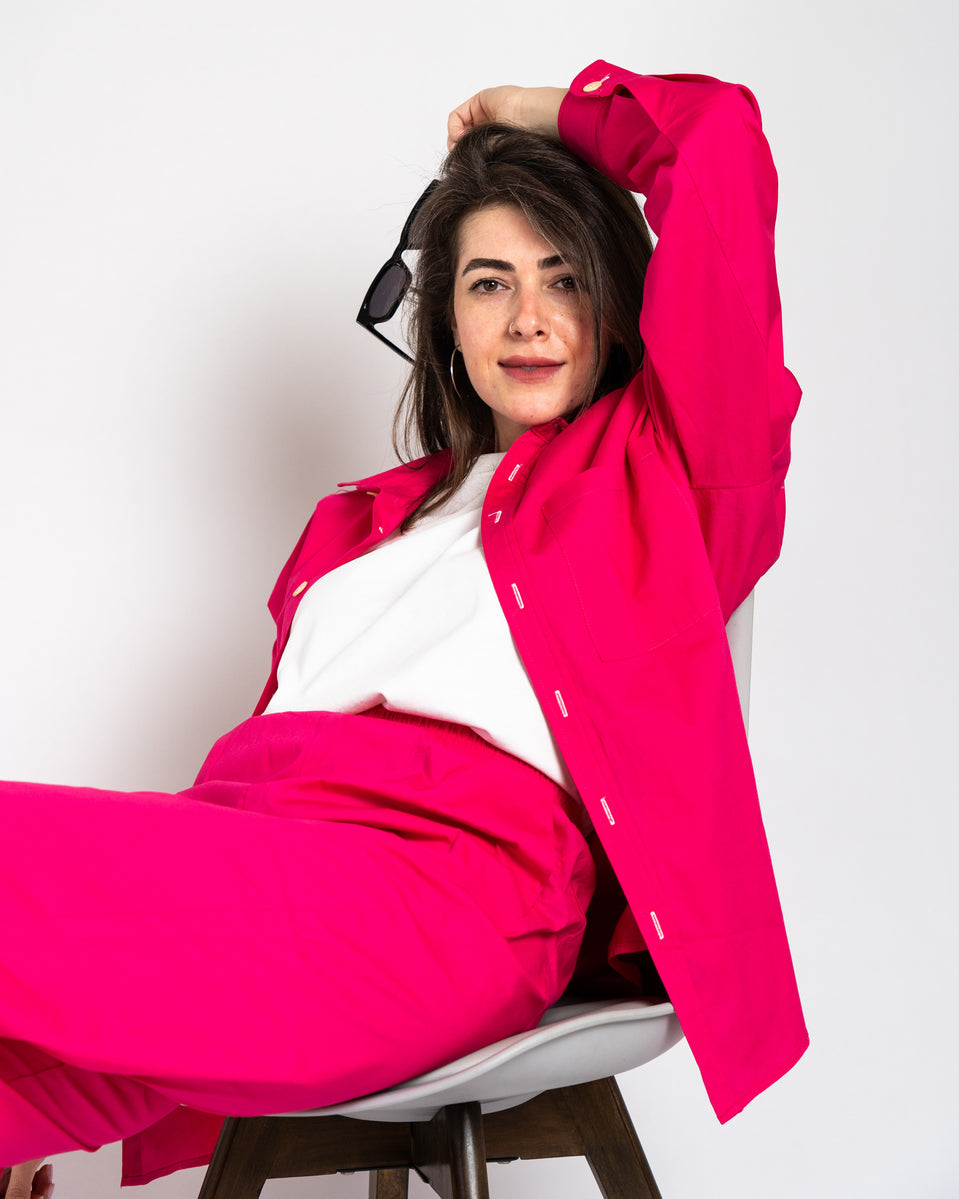 The Pink Over Sized Shirt